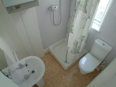 Picture of the shower room